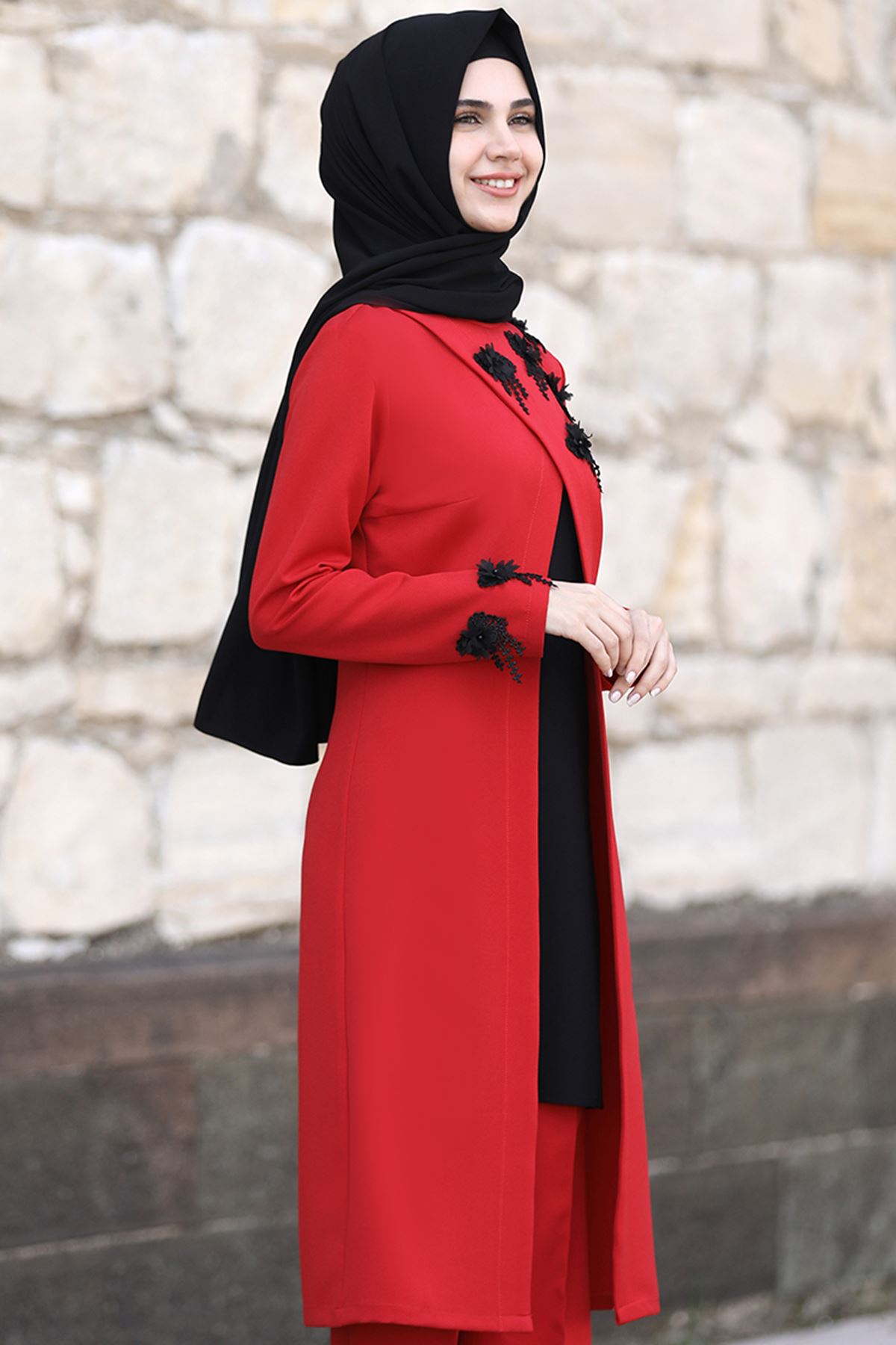 Miss Aymina Gülce İkili Takım Kırmızı MSAYMN101