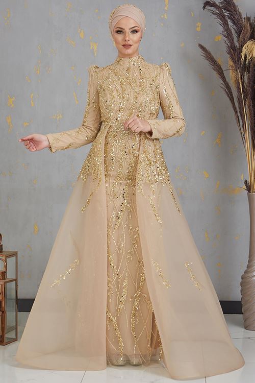 Mihrimah Abiye Gold PİE1554