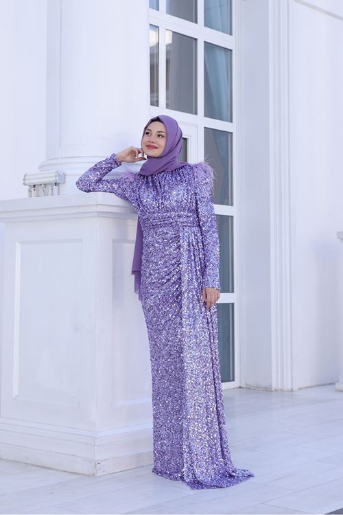 Şura Abiye Lavanta SEF3550