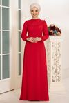 DressLife  Selin Elbise Kırmızı DRE2027 