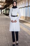 Ahunur Moda Tanem İkili Takım Ekru AHMD1459