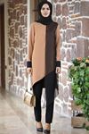 Ahunur Moda Nisa İkili Takım Camel AHMD1460