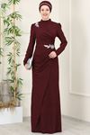 Masal Abiye Bordo ESC10031