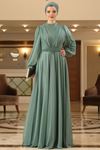 Ahunisa Safran Abiye Mint AHU9327