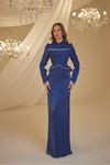 Efsun Abiye Lacivert BUR6767